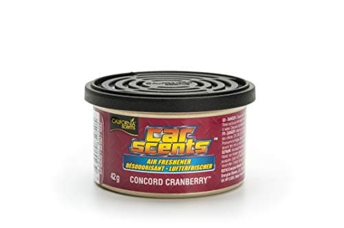 Image of California Scents E301413200 Air freshener-Concord Cranberry-Can 42gr, black, red