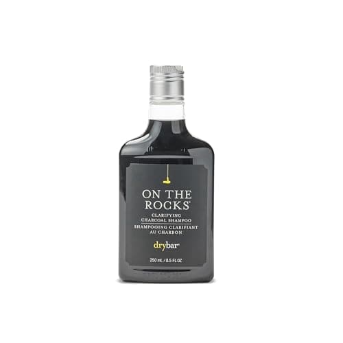 Image of Drybar On The Rocks Clarifying Charcoal Shampoo 250ml | Deep-Cleansing Activated Charcoal & Vegetable Protein Strengthener | Gently Removes Buildup Without Stripping