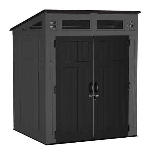 Image of Rowlinson Suncast Modernist Shed 6x5 with Assembly