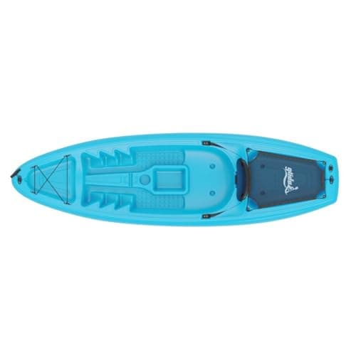 Image of Cambridge Kayaks Trekker Junior Sit On Top Kayak Package with Paddle & Seat – Lightweight Stable Kids Kayak for Children Ages 3–10 – Beginner Recreational Kayak for Lakes & Calm Waters (Blue)