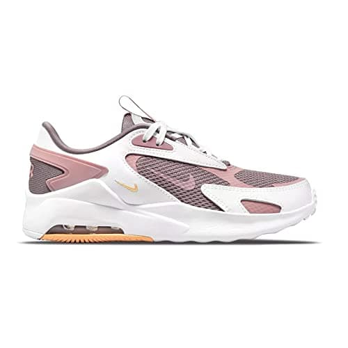 Image of Nike Air Max Bolt (GS) Boys and Girls Trainers, 200 L, purple, gold, pink, white, 6 UK