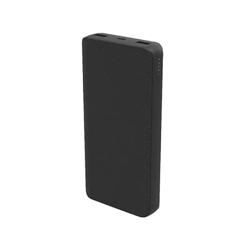 Image of ZAGG mophie Essentials Powerstation 20K Power Bank, 20,000mAh with U S B (C & Dual A) Ports, Up to 4 Full Phone Charges, Simultaneous Charging, LED Indicator (Black)