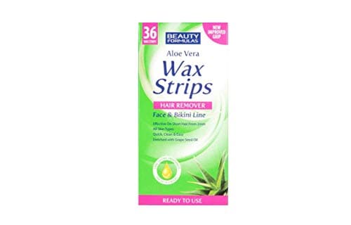 Image of Hair Removal - Face & Bikini Line Wax Strips (36 Pack) (1)