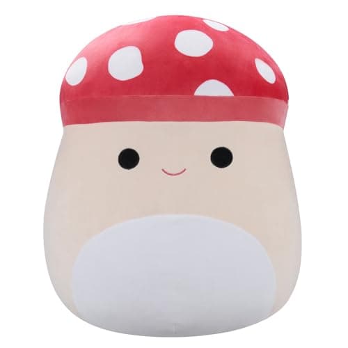 Image of Squishmallows Original 20-Inch - Malcolm the Red Spotted Mushroom Extra-Large-Sized Ultrasoft Official Plush