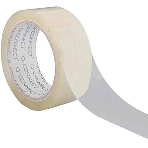 Image of Q-Connect Packaging Tape 50mm x66m Clear