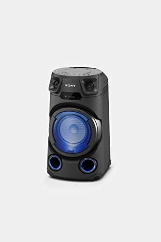 Image of Sony MHC-V13 - Powerful Bluetooth, Party Speaker, Multicolour Lighting, CD Player, Mic Guitar Input