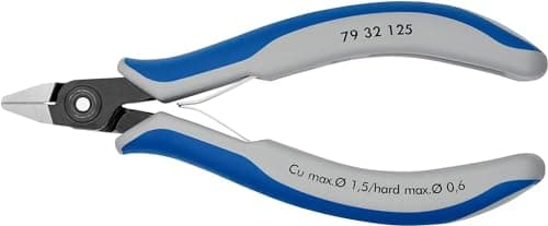 Image of KNIPEX Precision Electronics Diagonal Cutter with Multi-Component Handles 125 mm, 79 32 125