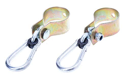 Image of Aqbau Set of 2 swing clamps, diameter 50 mm, swing hook, swing attachment carabiner hook