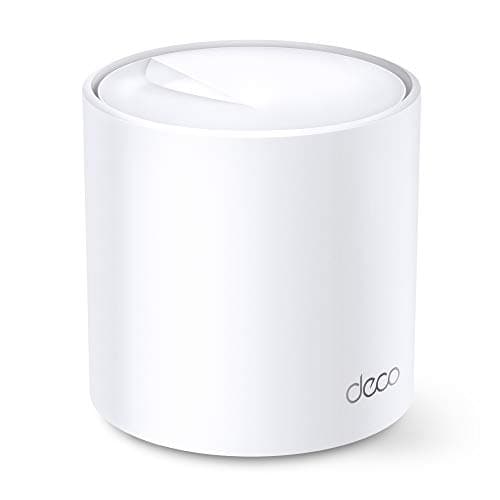 Image of TP-Link Deco X20 Wi-Fi 6 Mesh, Dual Band AX1800, Router and Access Point Mode, 2 Gigabit Ethernet Ports, Replaces Router and Extender, 1 Piece, Compatible with Alexa