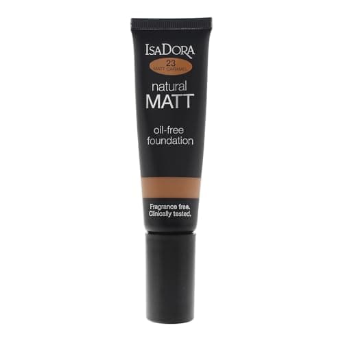 Image of Isadora Natural Matt Oil-Free 23 Caramel Foundation 35ml