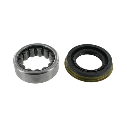 Image of SKF Wheel Bearing Kit With Shaft Seal VKBA 6681 Rear Axle Position Outer Diameter 64.3 mm Height 97 mm Length 95 mm Width 64 mm - OE Quality