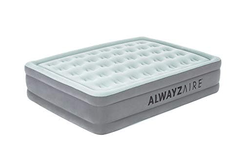 Image of Bestway AlwayzAire Airbed Inflatable Mattress with Built-In Dual Inflation Air Pump, Queen, BW67624GB