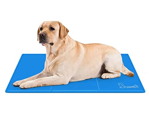Image of pecute Dog Cooling Mat Large 90x50cm, Durable Pet Cool Mat Non-Toxic Gel Self Cooling Pad, Great for Dogs Cats in Hot Summer