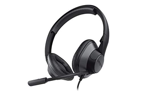 Image of CREATIVE HS-720 V2 USB Digital Audio On-ear Headset with Noise-cancelling Condenser Boom Mic, Inline Mute/Calls/Volume Control and Mic-monitoring Feature, Simple Plug-and-play for Video Calls