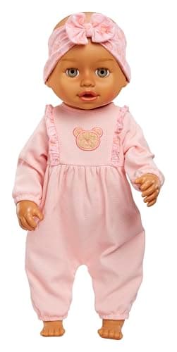 Image of BABY born Learn to Walk Baby Doll Olivia - Gray-Green Eyes: Realistic Features for Kids Ages 3+, Walks, Crawls, Sits & Kicks, Eyes Open & Close, Multiple Sound Effects