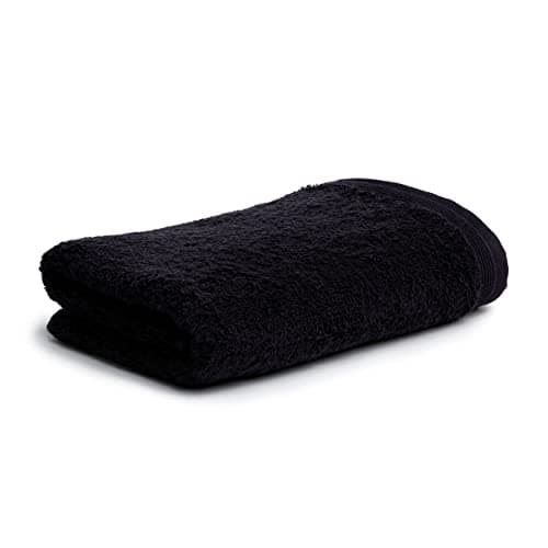Image of Möve Superwuschel Hand Towel 50 x 100 cm 100% Cotton Black
