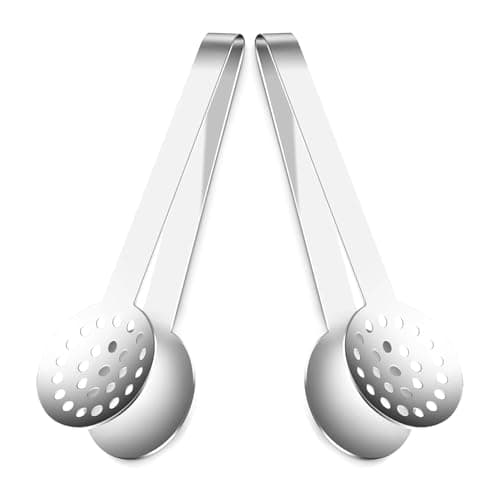 Image of 2 Pcs Tea Bag Squeezer – Stainless Steel Teabag Squeezer Tool for Brewing, Effective & Durable