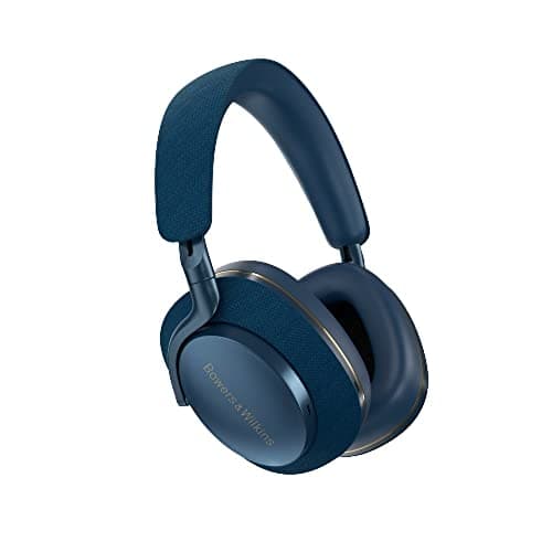 Image of Bowers & Wilkins PX7 S2 Noise Cancelling Wireless Over Ear Headphones with Bluetooth 5.0 & Quick Charge, 30 Hours of Playback and Built-In Microphone - Blue
