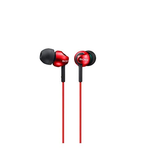 Image of Sony MDREX110LP Earphones Red