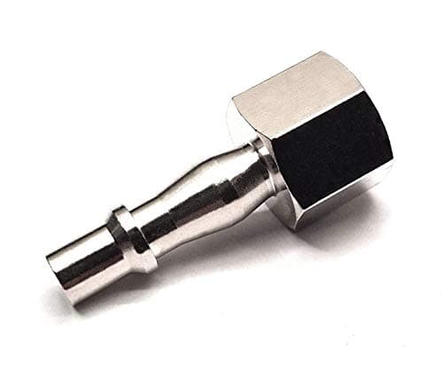 Image of Pneumatic Male Quick Release Coupling 3/8" BSP Female Thread – Quick Connect Air Line Fitting UK Standard for Compressor & Air Tools