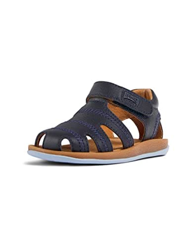 Image of Camper Boys Bicho First Walkers 80372 Sandal, Medim Blue, 7.5 UK