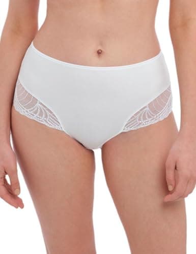 Image of Adelle Full Brief White White S - 10
