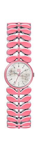 Image of Orla Kiely Womens Analogue Classic Quartz Watch with Stainless Steel Strap OK4046