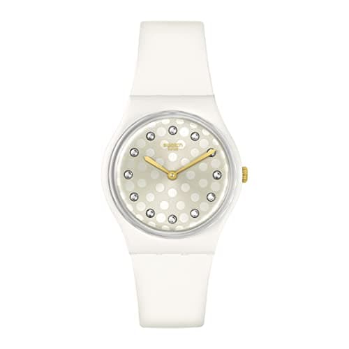 Image of Swatch Sparkle Shine Bioceramic New Season Men's White Watch SO31W109