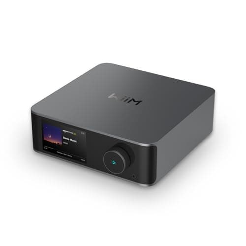 Image of WiiM Ultra Music Streamer & Digital Preamp | 3.5" Touchscreen, Compatible with Google Cast & Alexa, Stream Spotify, Amazon Music, Tidal & More | HDMI ARC, Phono Input & Headphone Output | Space Gray