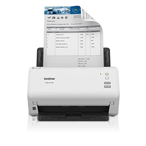 Image of Brother ADS-3100 High-Speed Desktop Scanner | Compact with Scan Speeds of Up to 40ppm