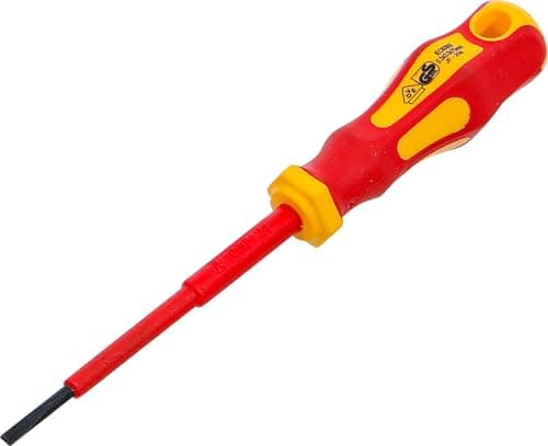 Image of BGS 4925 | VDE Screwdriver | Slot SL 3 mm | Blade Length 75 mm