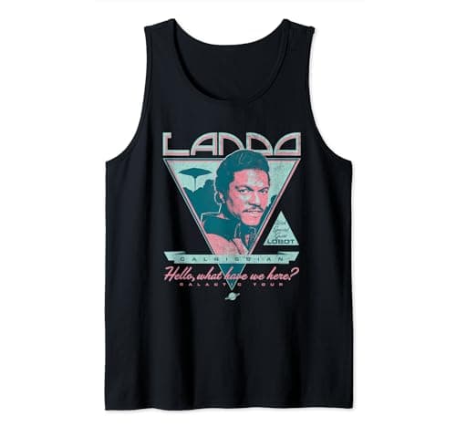 Image of Star Wars Rock Poster Lando Tank Top