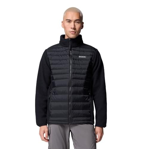 Image of Columbia Men's Juniper Peak Hybrid Jacket, Puffer Jacket, Black, Large