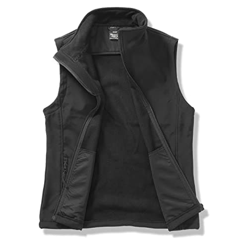 Image of Result Women's R232F Printable Softshell Bodywarmer - Black/Black, Medium/Size 12