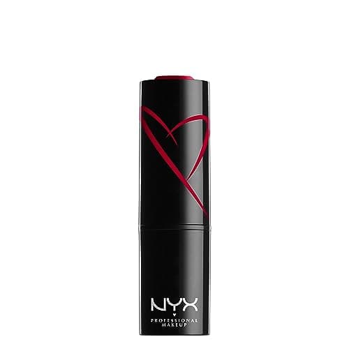 Image of NYX Professional Makeup Shout Loud Satin Lipstick, Ultra-Saturated Colour, Vegan Formula, Wife Goal