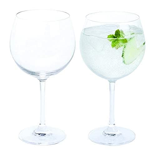 Image of Dartington Crystal WB427/P Wine and Bar, Copa Gin and Tonic, 2 Pack, Crystal, 22 x 11.5 x 21.5 cm