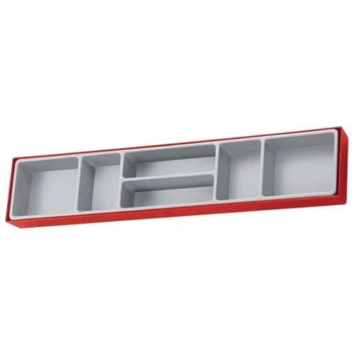 Image of Teng Tools Empty 6 Compartment TTX TC Storage Tray - TTX01, Silver