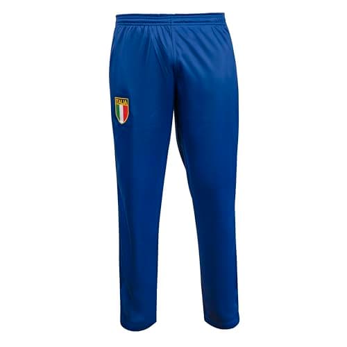 Image of JL Sport Italy 1970 World Cup Blue Track Pants Retro Vintage Calcio Football Gym Men's M