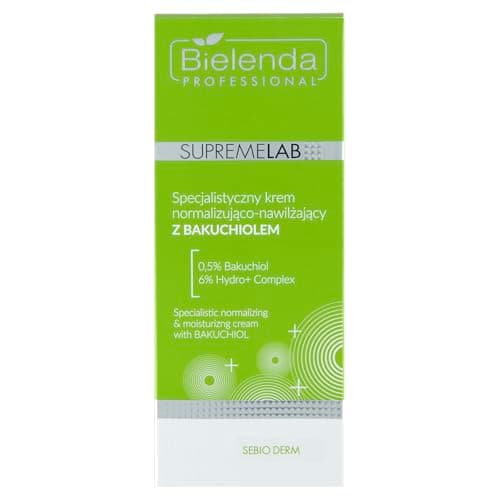 Image of Bielenda Professional Supremelab Sebio Derm Special Norm and Moisturizing Cream With Bakuchiol 50 ml