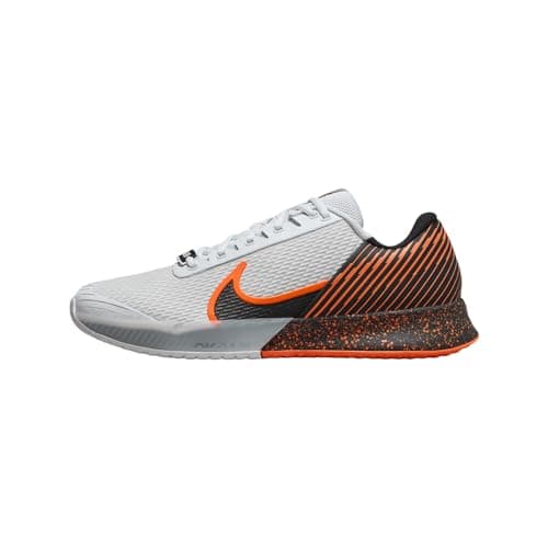 Image of Nike Zoom Vapor Pro 2 HC Premium Men's Hard Court Tennis Shoes, Pure Platinum/Hyper Crimson/White/Black, 6.5 UK