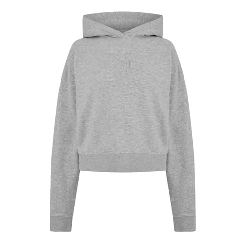 Image of Jack Wills Womens Slouchy OTH Hoody Grey Marl L
