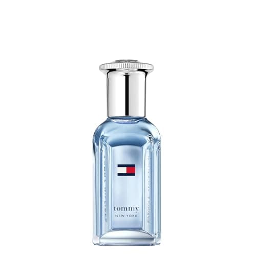Image of Tommy Hilfiger – Tommy New York Eau de Toilette 30 ml – Men Fragrance – Fougère Spicy – Spicy and Woody Notes – Blue Glass Bottle