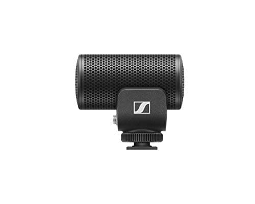 Image of Sennheiser MKE 200 Directional Camera Microphone | Built-In Wind Protection & Shock Absorption | For Vloggers & Creators | 3.5MM TRS & TRSS Coiled Cables Included | Black (508897)