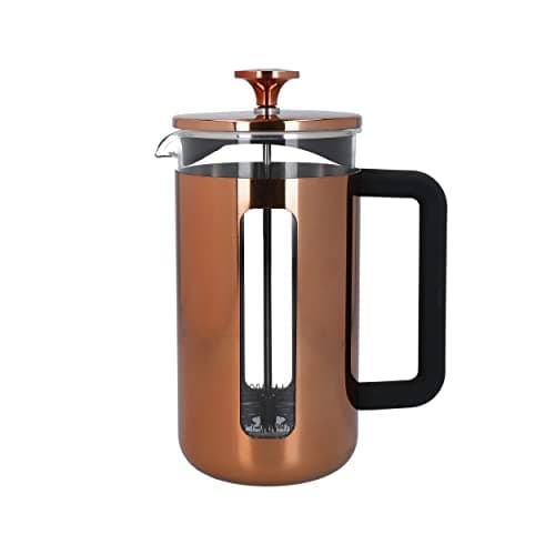 Image of La Cafetière Pisa Stainless Steel Cafetière, Eight Cup, Copper, Gift Boxed