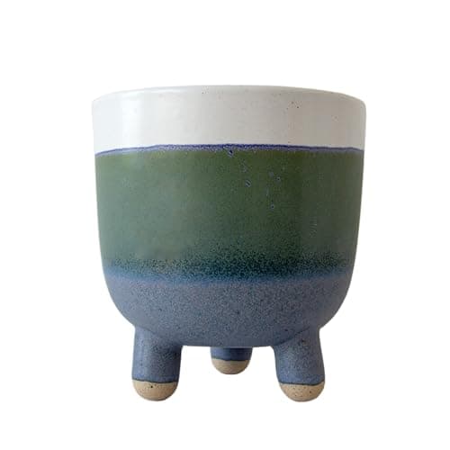 Image of Sass & Belle Marlowe Leggy Planter Blue Large