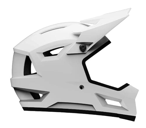 Image of Bell Sanction 2 Full-Face Helmet, White, Adult Unisex, Size M, Matte Finish, Mountain Bike