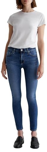 Image of AG Jeans Women's Farrah Mid Rise Skinny Ankle Jean, Lucerne, 32