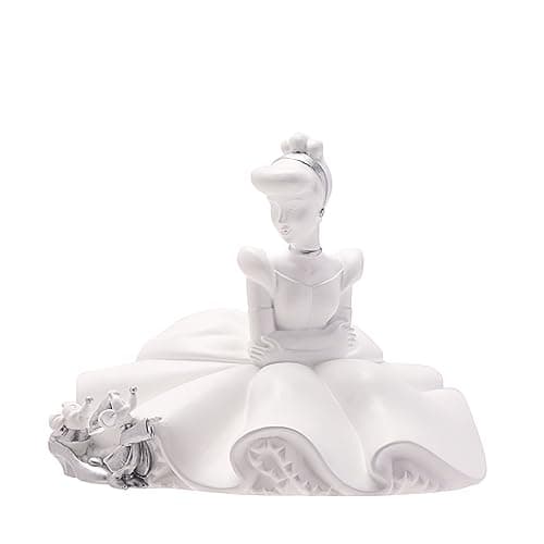 Image of Disney 100 Cinderella Money Bank| White Resin