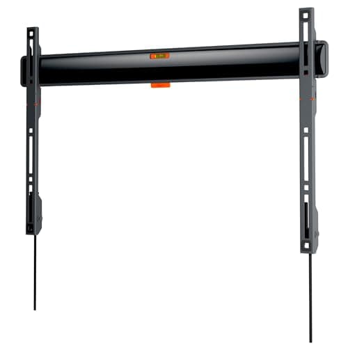 Image of Vogel's TVM 3605 fixed TV wall bracket for 40-100 inch TVs, Max. 165 lbs (75 kg), Flat TV wall mount max. VESA 600x400, Universal compatibility, Distance to the wall just 0.87 inch