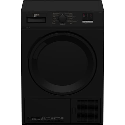 Image of Beko DTLCE80051B Freestanding 8kg Condenser Tumble Dryer - Black